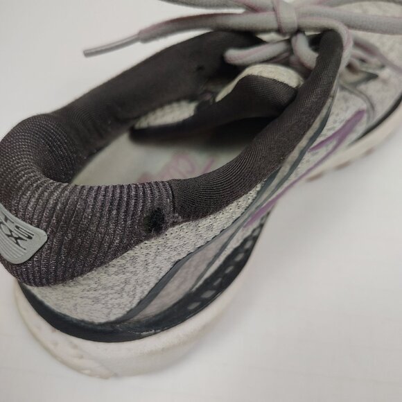 Brooks Adrenaline GTS 20 Running Shoes Womens 6.5 Gray Purple - Picture 11 of 12
